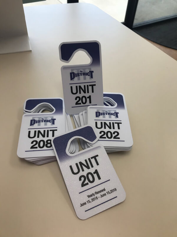 District at Midtown parking passes